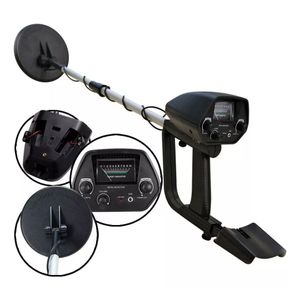 Detector De Metales Midow Profesional Alta Sensibilidad Color Negro