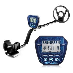 Detector De Metales Cazador De Tesoros Lcd Midow Oro Negro
