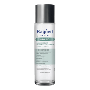Agua Micelar Bagovit Pro Bio Detox x200ml