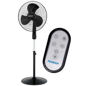 Ventilador de Pie Digital Peabody PE-VPD1862N 60 W 3 Veloc.