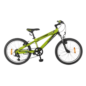 Bicicleta Juvenil Aurora 20 Asx Aluminio Suspencion Shimano Verde