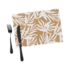 INDIVIDUAL RECTANGULAR LAUREL BLANCO HABANO PVC MR KOOK