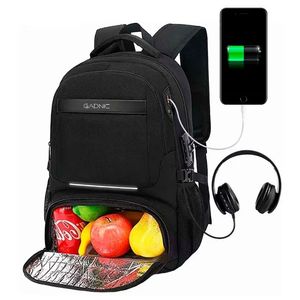 Mochila De Almuerzo Antirrobo Gadnic Impermeable Notebook 15,6i