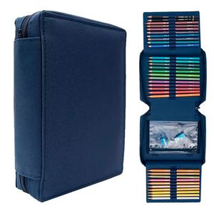 Cartuchera Canopla Escolar Azul Gadnic CANO05 Desplegable