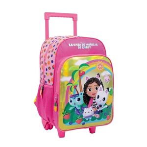 Mochila Carro 16" Gabby Dollhouse Rainbow 35207 Wabro