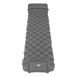 Colchón Inflable 1 Plaza 50D TPU Resistente Bomba De Pie Integrada Almohada incorporada Camping Pijamadas Discovery 17898