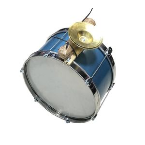 Bombo Murga 20 con Mazo y platillo percusión