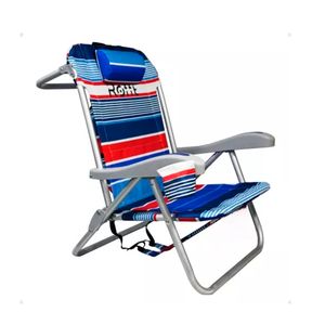 Reposera Rofft RFSC541 Mochila Reclinable 6 Posiciones Aluminio