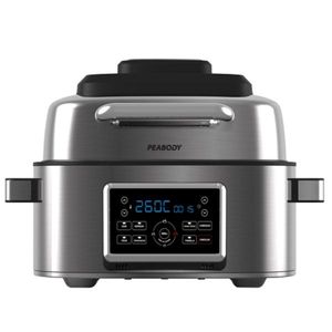 Freidora Peabody PE-AFG01IX Sin Aceite 1600W Grill