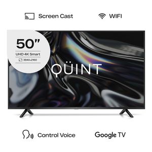 Smart Tv Quint 50 Pulgadas, Sistema Operativo Google Tv