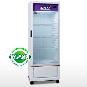 EXHIBIDORA VERTICAL INELRO MT-14 BLANCA 390LT