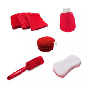 Set Limpieza 9 En 1 Paños Cepillo Almohadilla Esponja Pektra
