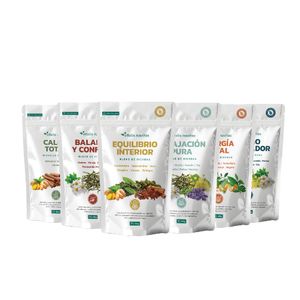 Set Bienestar Natural - Mix 6 Blends de Hierbas Naturales