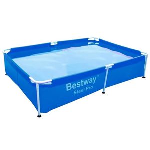 PILETA RECTANGULAR ESTRUCTURAL BESTWAY STEEL PRO 190X130X42