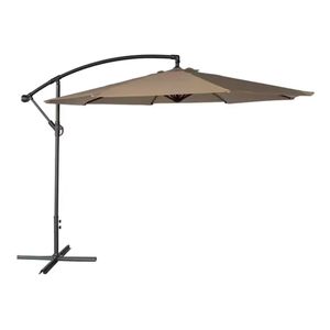 SOMBRILLA AVELINO EXCENTRICA 3 MTS MARRON
