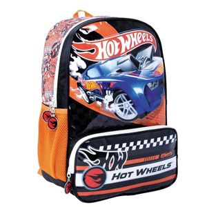 Mochila Escuderia 16" Espalda Hot Wheels