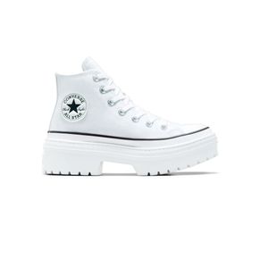 Zapatillas Converse Chuck Taylor All Star Lugged Hi Mujer Moda Blanco