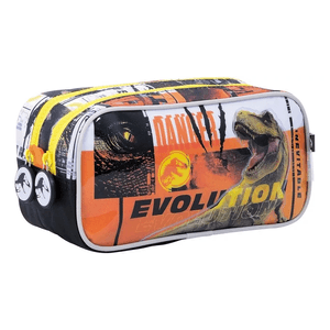 Cartuchera Jurassic World Doble Cierre Wabro 11562