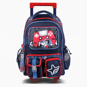 Footy Mochila Carro Gamer Rojo 18 Pulgadas Con Luz F5391