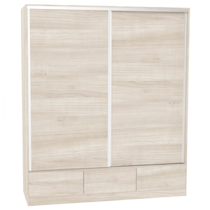 PLACARD ORLANDI PUERTA CORREDIZA 1.82 ABEDUL ART.3123