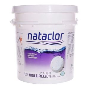 Cloro Activo Nataclor En Pastillas De 200grs Total 10 Kilos