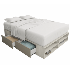 CAMA BOX MINIMAL TABLES NEVADO/GRIS ART.6442