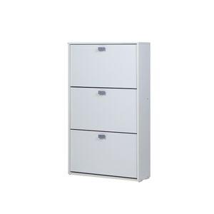 Mueble Zapatero Botinero Blanco - 18 pares
