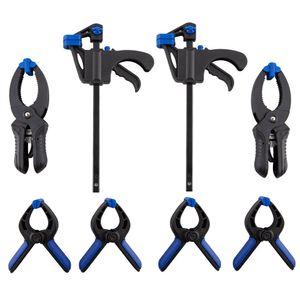 Juego De 8 Prensas Gadnic K8000 Carpinteria Kit Alta Calidad