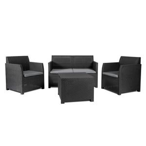 Juego De Sillones TOOMAX Artemide Set para Jardin / Balcon 4 Pz 26233/6