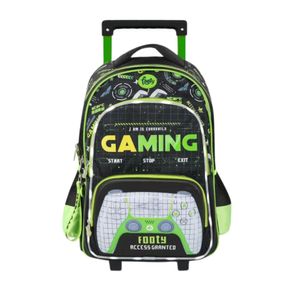 Mochila Footy Con Carro 18 Level Up Niño