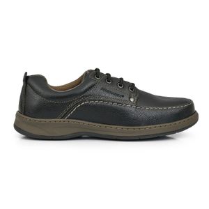 ZAPATO ELIAN NEGRO CONFORT CUERO HOMBRE MOCASIN