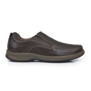 MOCASIN MACHA CHOCOLATE ALPARGATA HOMBRE CUERO ZAPATO