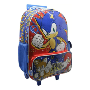 Mochila Sonic 18 pulgadas Con Carro So328 Cresko