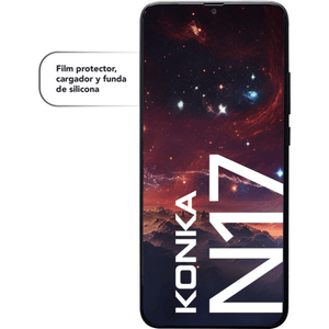 Celular Liberado KONKA N17 Negro 256 GB