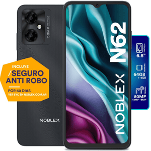 NOBLEX N62 6.5" BLACK 4GB+64GB
