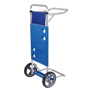 Carrito De Playa Porta Sillas Aluminio  Mor 2495 Color Azul
