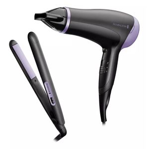 COMBO REMINGTON STYLE ESSENTIALS PLANCHITA + SECADOR D3016GP