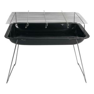 Parrilla Portatil Brasera Mor 003004 Color Negro
