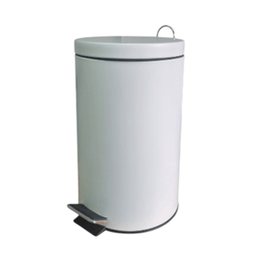 Tacho Basura 20 Lt Cesto Acero Inoxidable Pedal