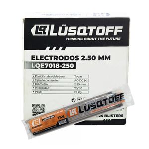 Electrodos Para Soldar Lusqtoff Lqe7018-325 3.25mm X 25kg