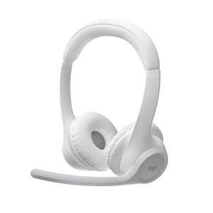 Auriculares Logitech Zone 300 Inalambricos Microfono Blanco