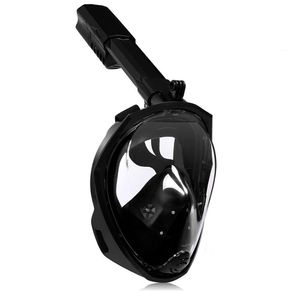 Mascara Snorkel Negra Gadnic Buceo Integral Conexión Gopro