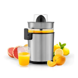 Exprimidor Electrico Pro 120W Acero Inoxidable 500 ML Suono