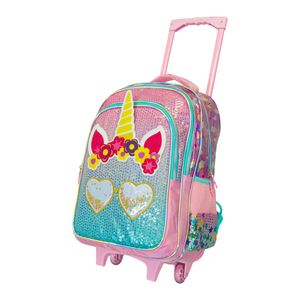 Mochila Kawaii Carrito Nena Niña Escolar Cool Unicorn  QD19