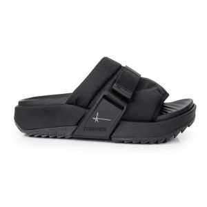 CHINELA RAYTEK SLIDE NEGRA NEOPRENE MUJER SANDALIA CONFORT