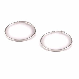 Aros Carmín Argollas de Plata