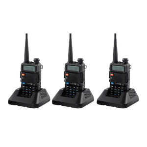 Pack 3 Radios Movil Handy Baoefeng Handie UV5R 8W VHF/UHF