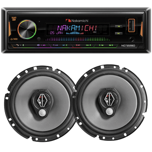 Stereo Bluetooth Nakamichi Parlantes 6,5 Pulgadas Bomber