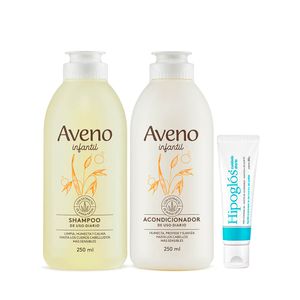 Aveno Set Infantil Shampoo + Acondicionador + Hipoglos 30gr