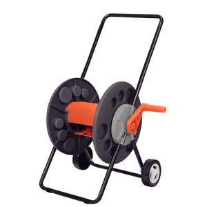 Enrollador De Manguera Portatil Con Ruedas Tramontina 60 Mts